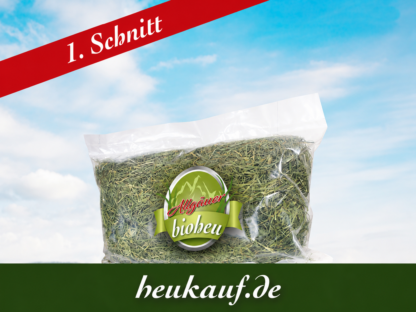 BIO - HEU (1. Schnitt) 500g im Beutel