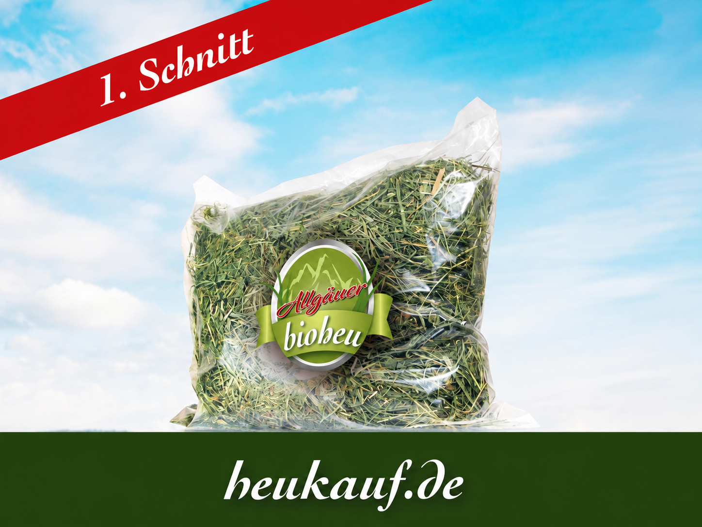BIO - HEU (1. Schnitt) 750g im Beutel